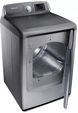 Samsung 7.4 Cu. Ft. Stainless Platinum Electric Dryer-2