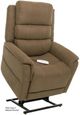 Mega Motion® iNFI Attain Merino Latte Lay-Flat Chaise Lounger-0