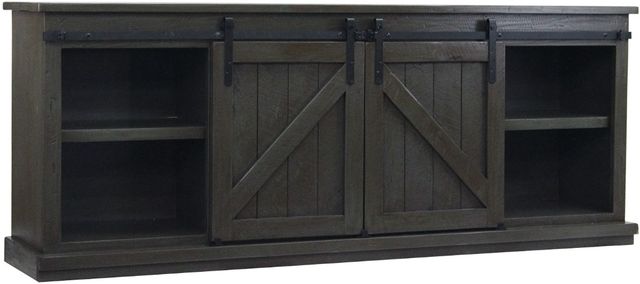 American Heartland Manufacturing Rustic Driftwood Provincial TV Stand-0