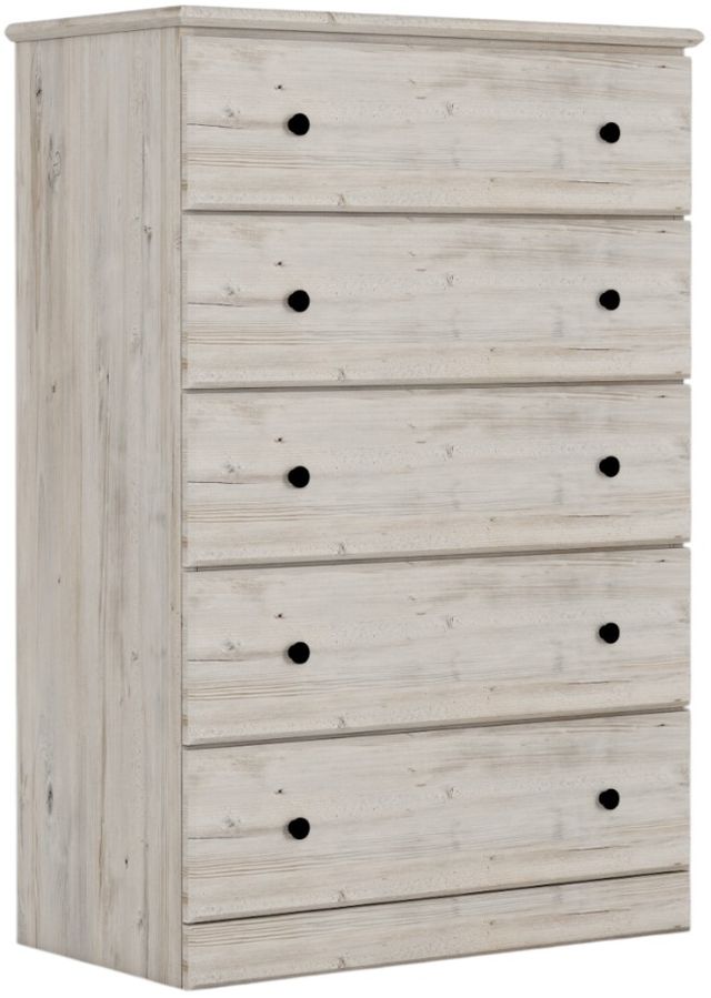Perdue Woodworks Big Chester Gray 32" 5-Drawer Big Chest-0