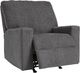 Signature Design by Ashley® Rannis Pewter Manual Recliner-4