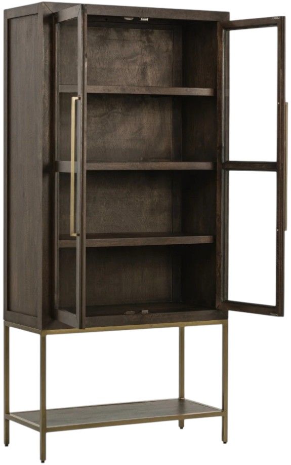 Classic Home Freemont Kona Brown Tall Cabinet-2