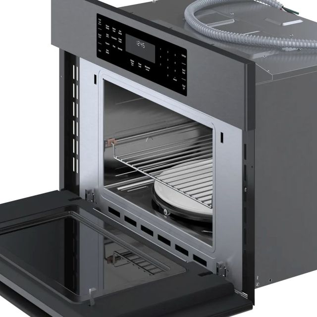 Bosch® 800 Series 30" Black Stainless Steel Built In Microwave Oven-3