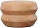 Dovetail Furniture Charlize Terracotta Concrete Outdoor Side Table-0