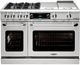 Capital Cooking Connoisseurian 48" Pro-Style Dual Fuel Liquid Propane Range with 24" Barbecue Grill-0