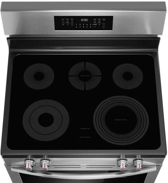 Frigidaire Gallery 30'' Smudge-Proof® Stainless Steel Freestanding Electric Range with Total Convection-2