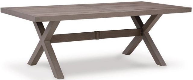 Hillside Barn Outdoor Rectangle Dining Table - Brown Hillside Barn Outdoor Rectangle Dining Table - Brown