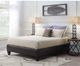 Elements International Abby Brown Queen Platform Bed-1