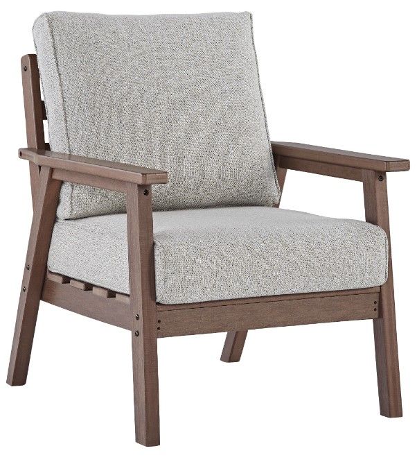 Signature Design by Ashley® Emmeline 7-Piece Beige/Brown Outdoor Conversation Set-3