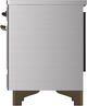 Ilve® Majestic III 36" Stainless Steel Pro Style Induction Range with Solid Door and Burnished Trim-4