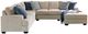 Ashley® Enola 4-Piece Sepia Right-Arm Facing Sofa Sectional and Chaise-0