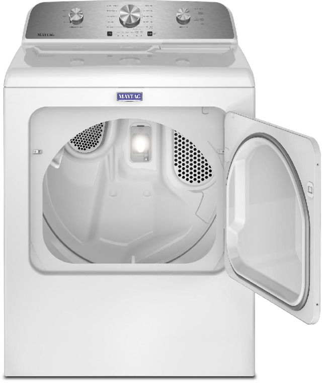 Maytag® White Top Load Washer & Electric Dryer Laundry Pair-4