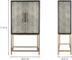 Moe's Home Collection Mako Grey Bar Cabinet-4