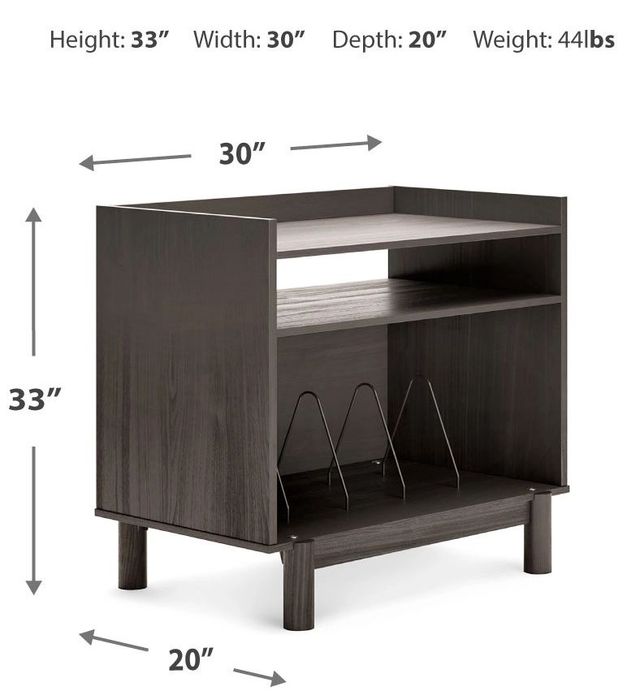 Signature Design by Ashley® Brymont Dark Gray Accent Console-4