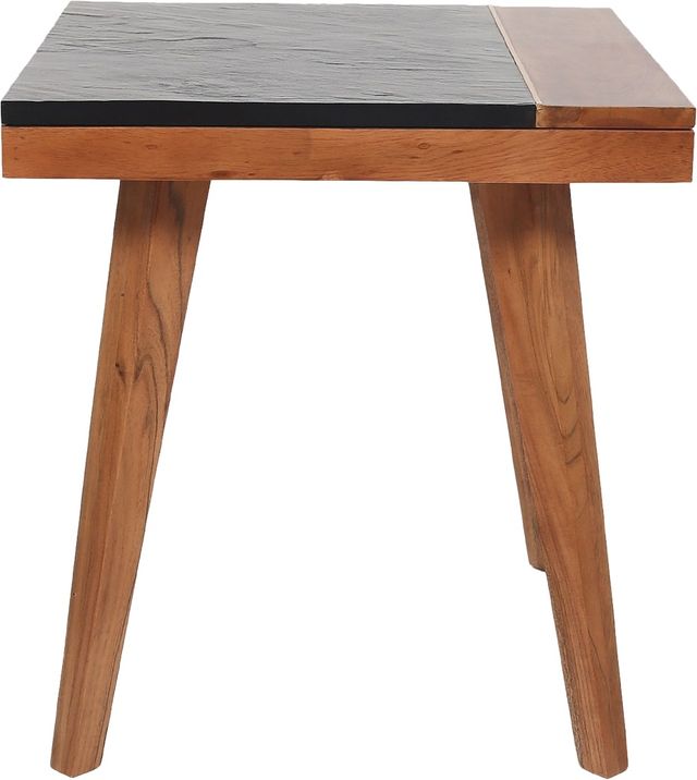 Steve Silver Co. Caspian Natural Matte Square End Table-2