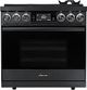Dacor® 36" Graphite Stainless Pro Style Dual Fuel Range-2