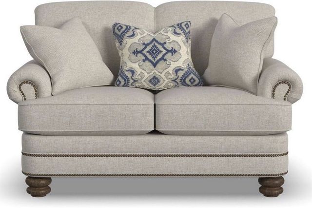 Flexsteel® Bay Bridge Silver Driftwood Loveseat-3