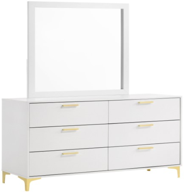 Narrow dresser with mirror sales