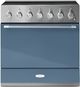 AGA™ Mercury 36" Stainless Steel Pro Style Induction Range with Stone Blue Door-0