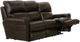 Catnapper® Torretta Chocolate Leather Power Lay Flat Reclining Sofa-1
