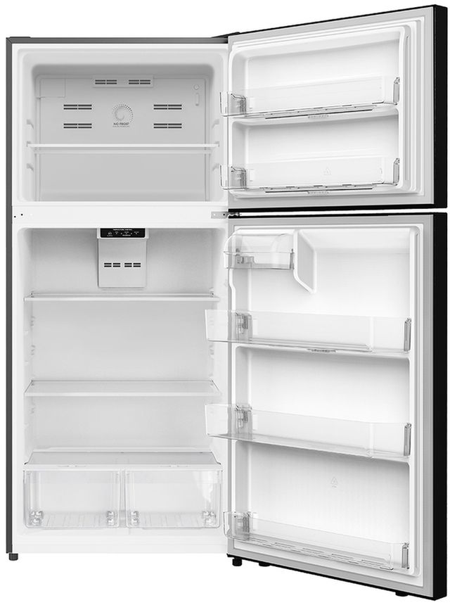 Verona® 30” 18.1 Cu. Ft. Black Top Freezer Refrigerator-1