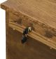 Country Classic Collection Customizable Mission Nightstand with Slide Out Top-3