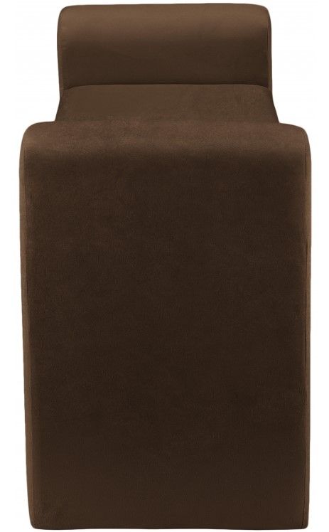 Meridian Furniture Sloan Brown 51" Bench-2