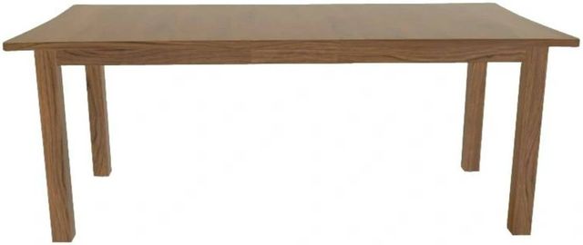 Mavin Customizable 60" Concave Extendable Dining Table with 12" Leaf-1