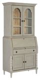 Legacy Classic Vintage Market Barnwood Oak/Northern Moss Secretary Cabinet Base-5