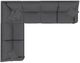 La-Z-Boy® Charlie Navy Sectional with Custom Layout Options-4