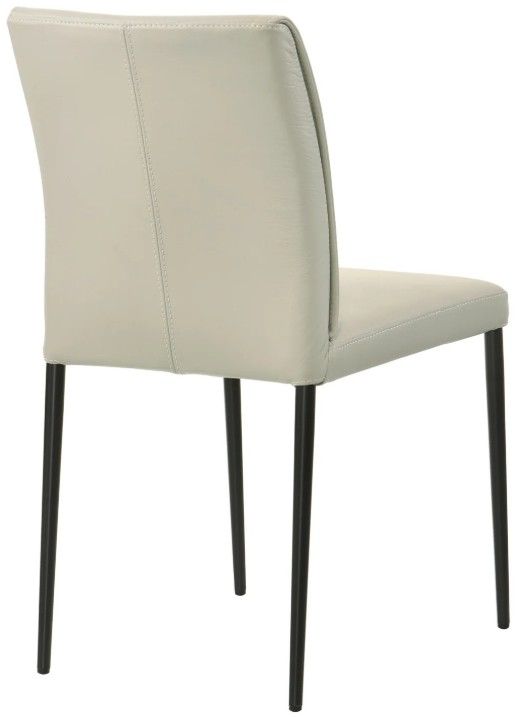 Armen Living Meriam Gray Dining Chair-3