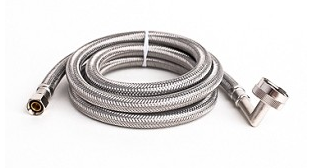 6 Ft. Stainless Steel Dishwasher Connector-0