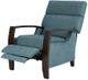 Olliix by Madison Park Blue Katniss Push Back Recliner-4