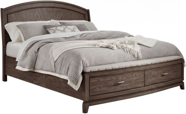 Liberty Furniture Avalon 4-Piece Coffee Bean Queen Bedroom Set  -1