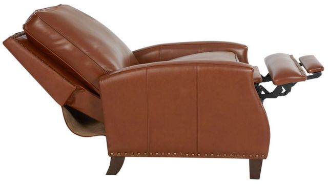 BarcaLounger® Melrose Colchester Bitters Leather Manual Recliner-1