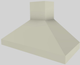 Vent-A-Hood® 48" Biscuit Euro-Style Wall Mounted Range Hood-5