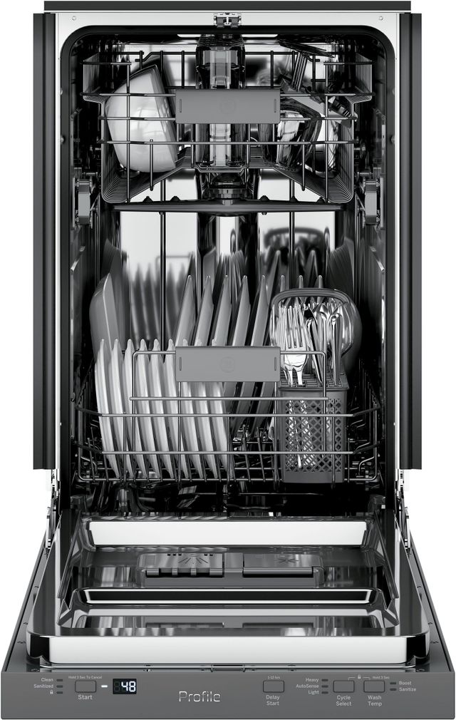 GE Profile™® 18" Stainless Steel Built In Dishwasher-2