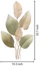 Classy Living Radiant Nature Inspired Leaf Wall Decor-2