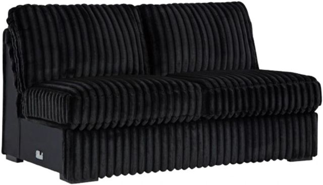 Signature Design by Ashley® Midnight-Madness 4-Piece Onyx U-Shape Chaise Sectional-3