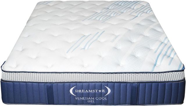 Dreamstar Bedding Luxury Collection Venetian Gel 13" Hybrid Medium Euro Top King Mattress in a Box-1