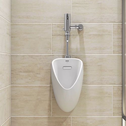 KOHLER® Mach® Tripoint® Vibrant Brushed Nickel Touchless Urinal Flushometer 0.125 Gpf-2