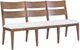 Legacy Classic Artisan's Place Vintage Pine/White Dining Bench-0