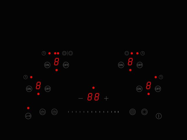 Bertazzoni Professional Series 24" Nero Electric Cooktop-1