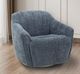 BarcaLounger® Millie Maze-Denim Power Recliner-2
