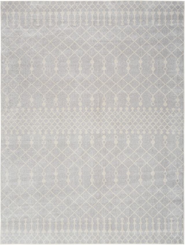 Nourison Home™ Astra Machine Washable 5' x 7' Gray Area Rug-0
