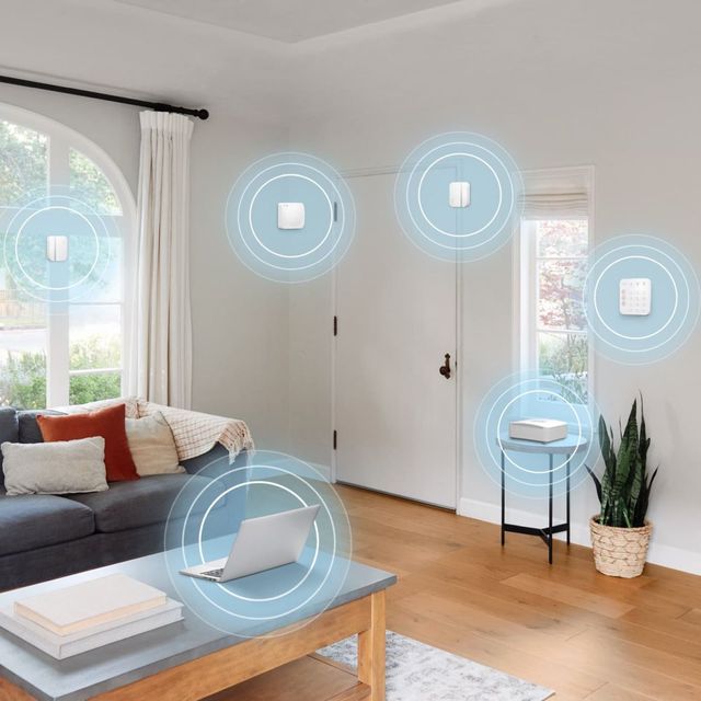 ring 5 Piece White Alarm Security Kit-2