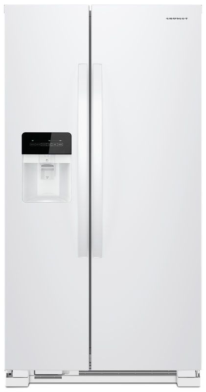 Crosley® 36" 24.6 Cu. Ft. White Side-by-Side Refrigerator -0