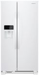 Crosley® 36" 24.6 Cu. Ft. White Side-by-Side Refrigerator -0