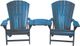 C.R. Plastics Blue Arm Table-2