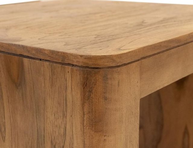 International Furniture Direct Balam Brown End Table-4